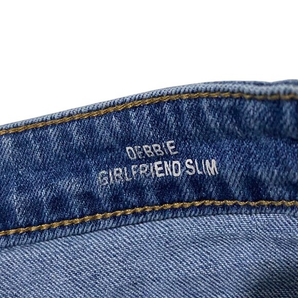 Velvet Heart Denim Debbie Girlfriend Slim Jeans Womens Size 29 Embroidered - Picture 6 of 7
